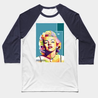 Marilyn Monroe Baseball T-Shirt